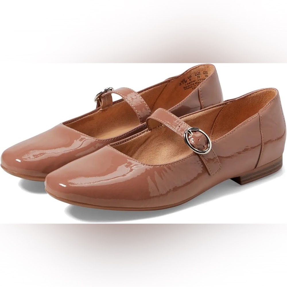 Naturalizer Kelly Patent Mary Jane Ballet Flat